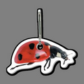 Ladybug Shaped Tag W/ Zipper Clip